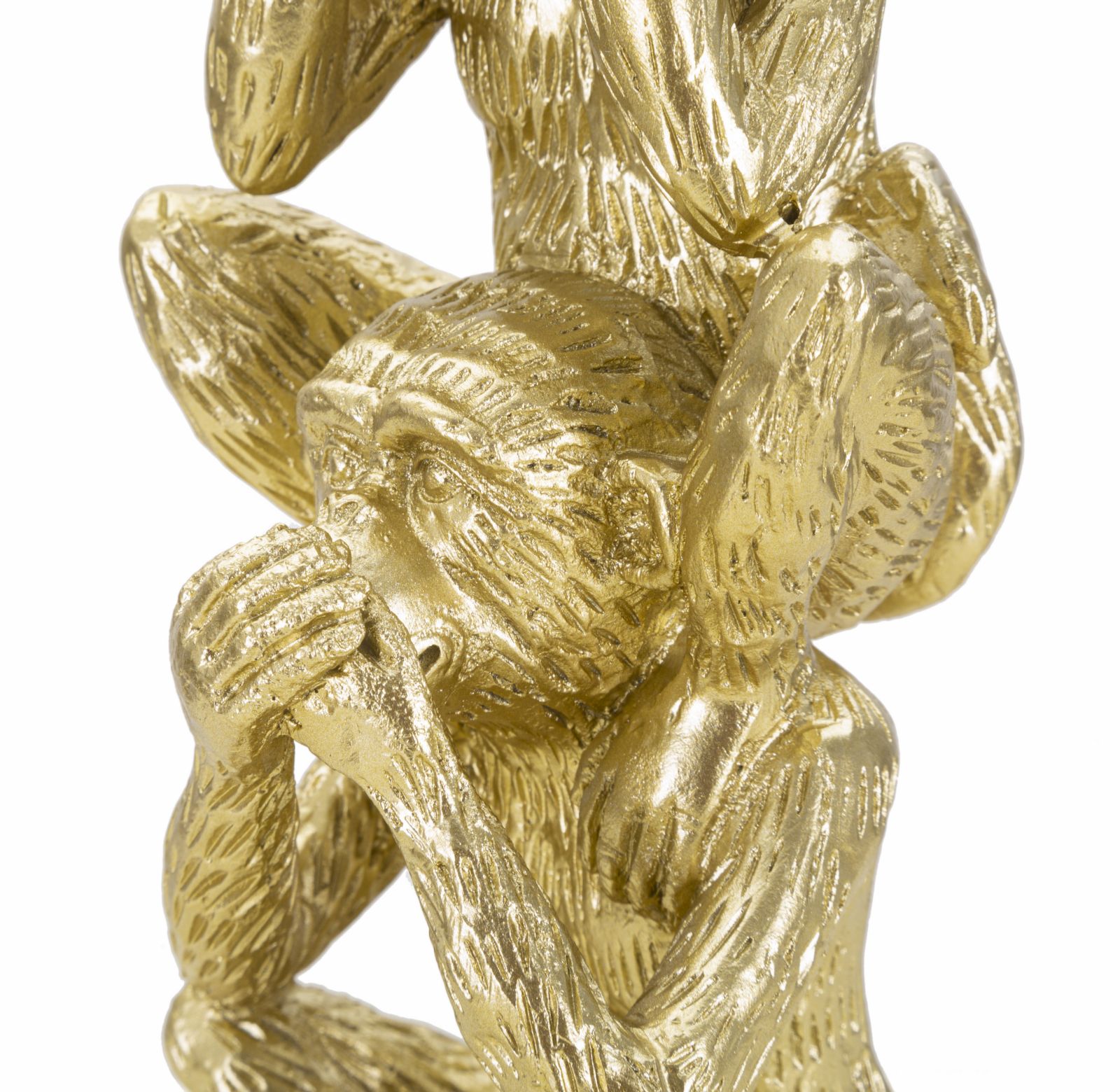 Dekoratívny doplnok Scimmie Tower Mauro Ferretti Ø 10,5×30 MIN 2 cm