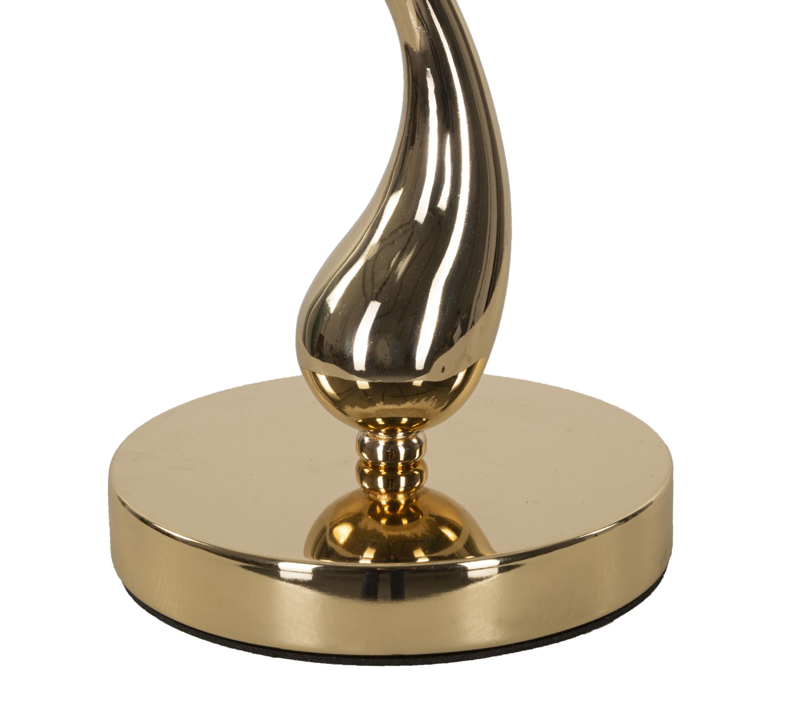 Stolová lampa Cart Bianca Mauro Ferretti, biela/zlatá