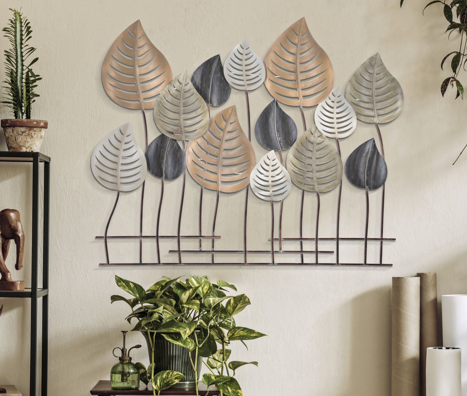 Dekoratívny panel Otip Mauro Ferretti, čierny/strieborný