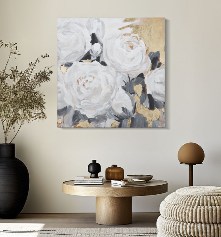 Dekoratívny doplnok Dipinto Su Tela Mauro Ferretti 90×3,7×90 cm