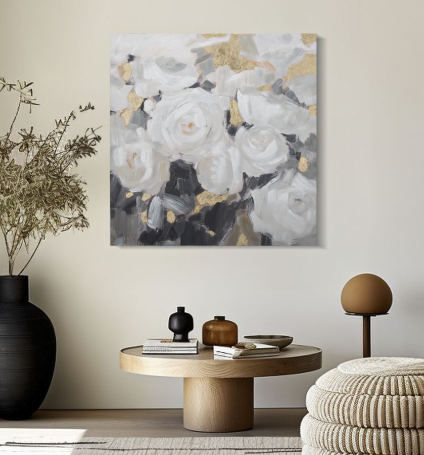 Dekoratívny doplnok Dipinto Su Tela Mauro Ferretti 90×3,7×90 cm