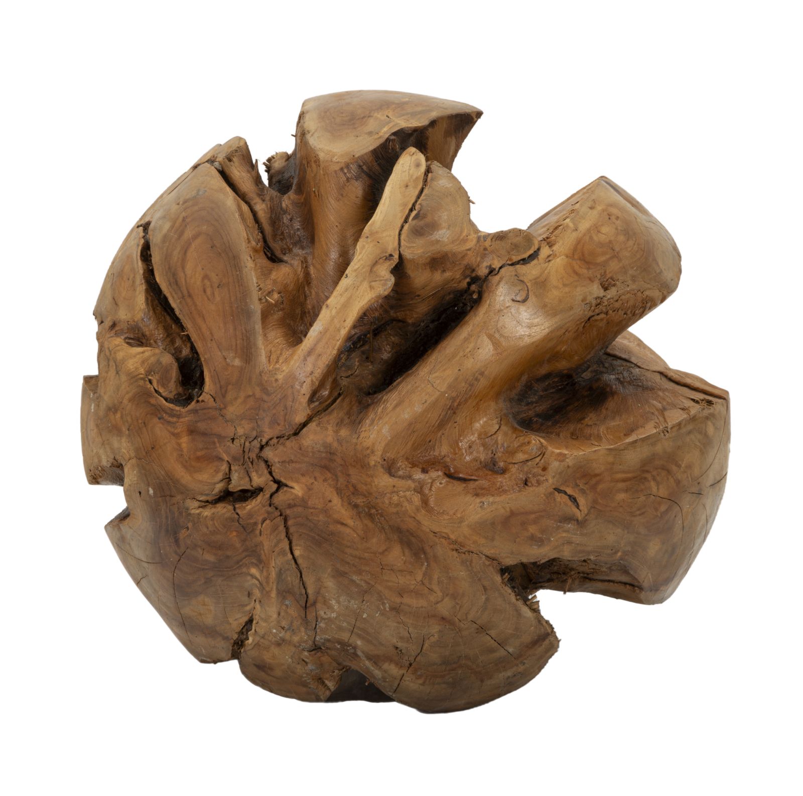 Dekoratívny doplnok Sfera Teak Riciclato Mauro Ferretti Ø 50