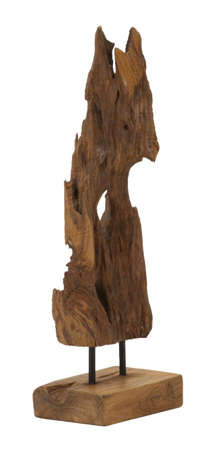 Dekoratívna socha Akar Teak Riciclato Mauro Ferretti, drevo