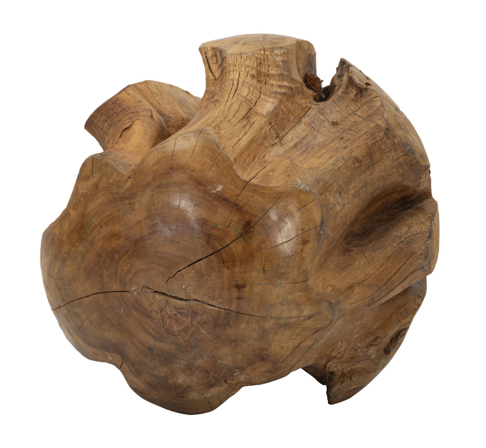 Dekoratívny doplnok Sfera Teak Riciclato Mauro Ferretti Ø 50