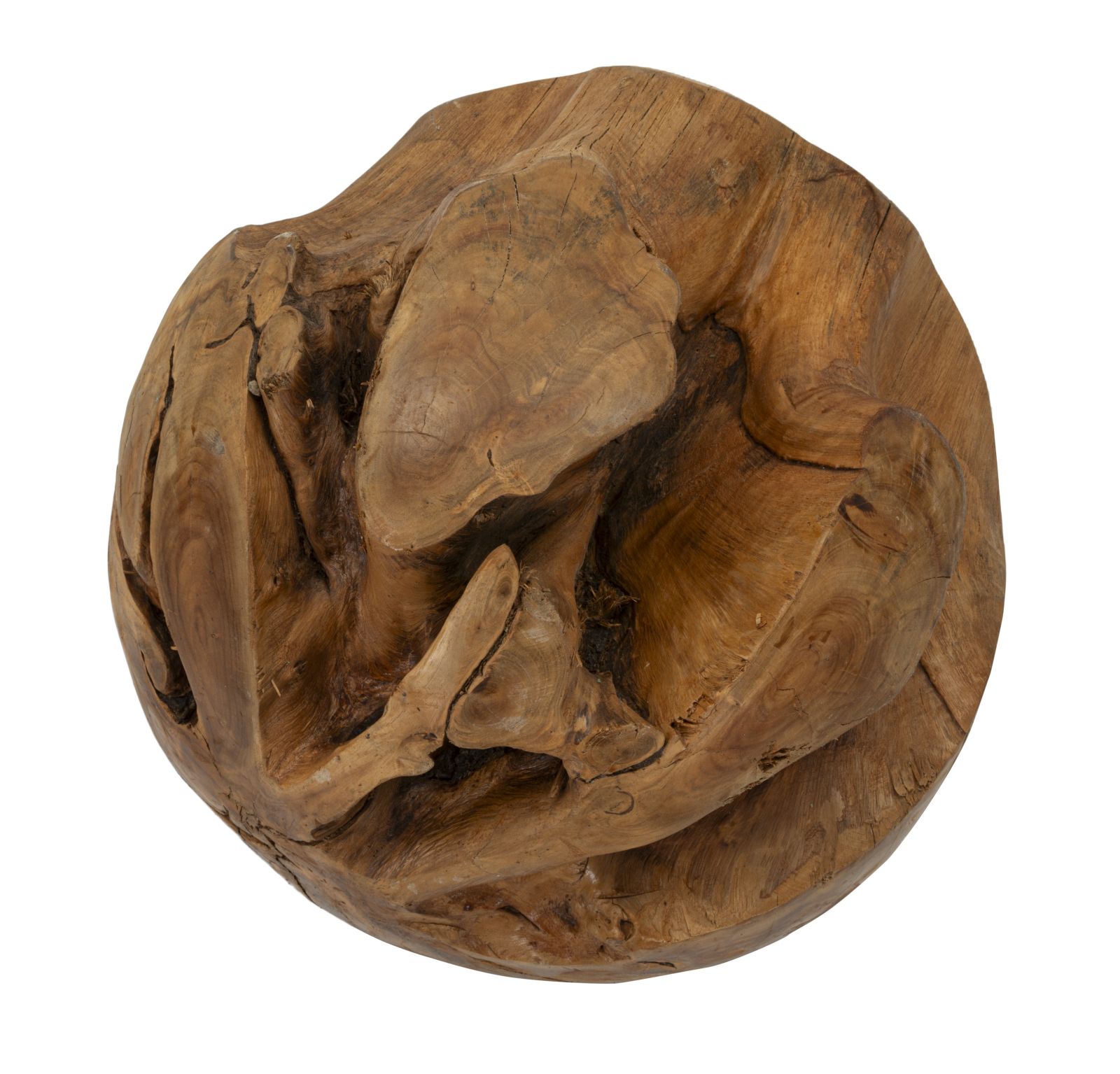 Dekoratívny doplnok Sfera Teak Riciclato Mauro Ferretti Ø 50