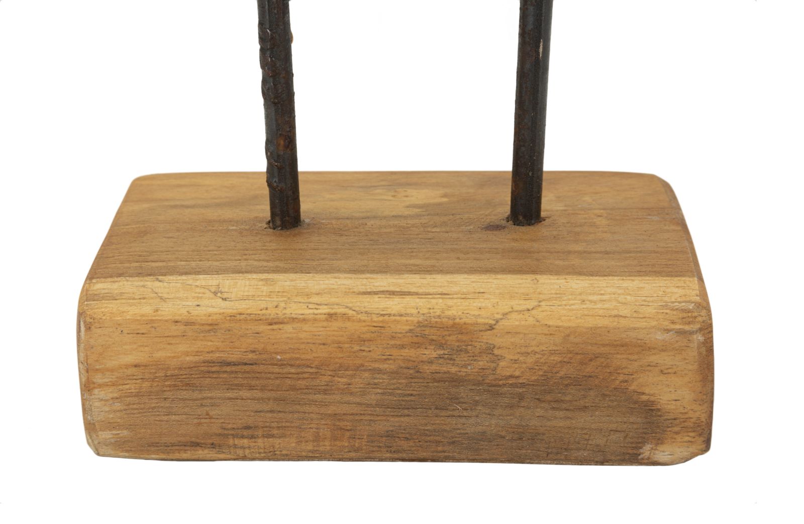 Dekoratívna socha Lubang Teak Riciclato Mauro Ferretti, drevo