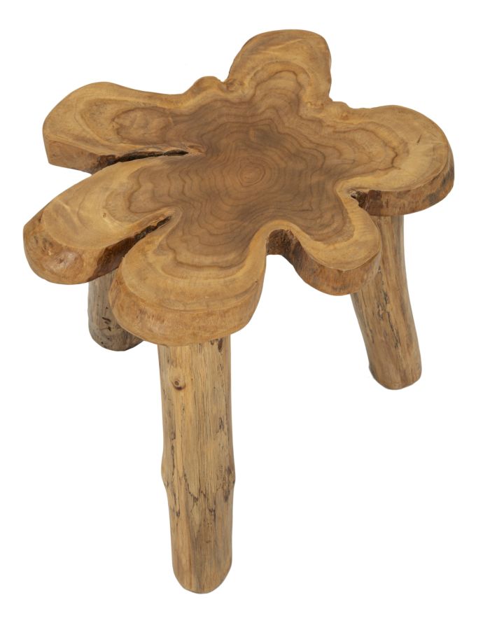 Dekoratívny doplnok Tavolinetto Bintang Teak Mauro Ferretti 50×47×50