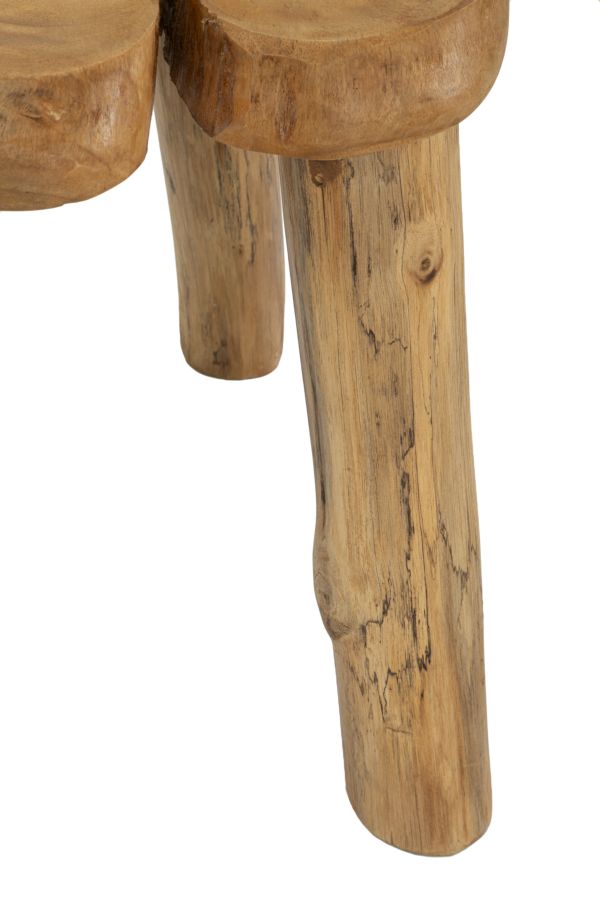 Dekoratívny doplnok Tavolinetto Bintang Teak Mauro Ferretti 50×47×50