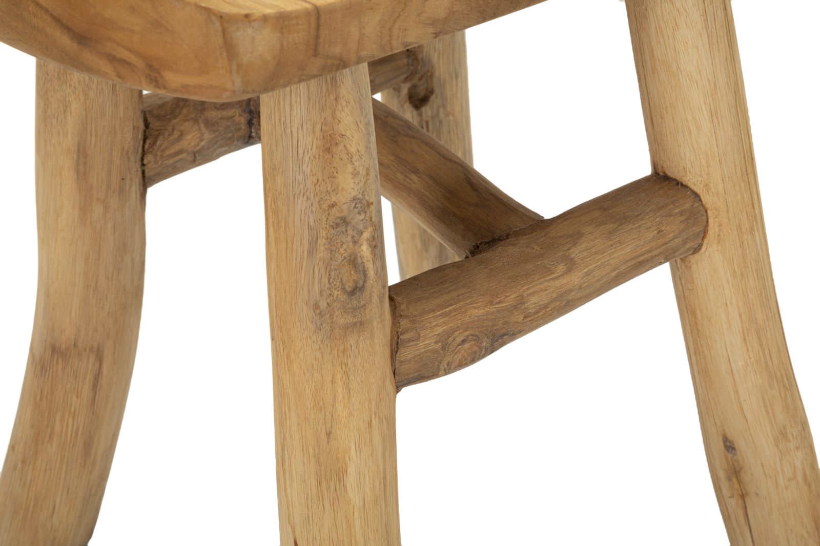 Dekoratívny doplnok Sgabello Sel Teak Mauro Ferretti 40×32×42