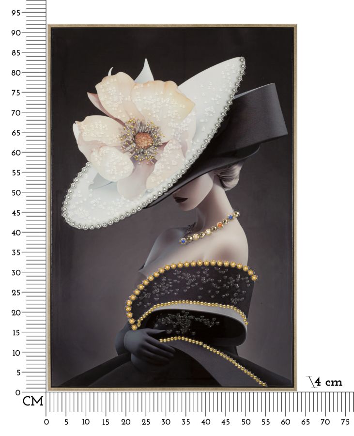 Dekoratívny doplnok Dipinto Su Tela Mauro Ferretti 62×4×92 cm