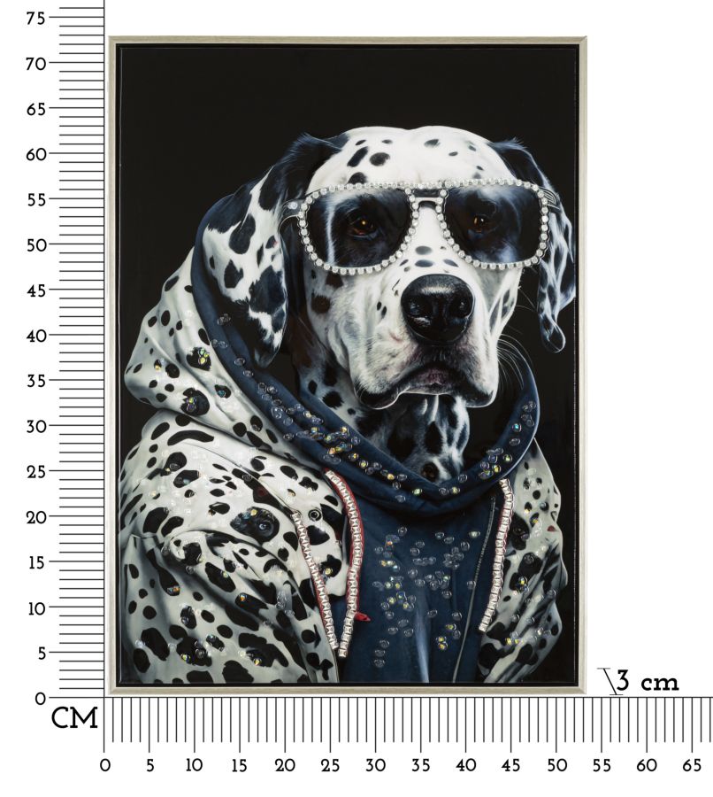 Dekoratívny doplnok Dipinto Su Tela Mauro Ferretti 53×3×73 cm