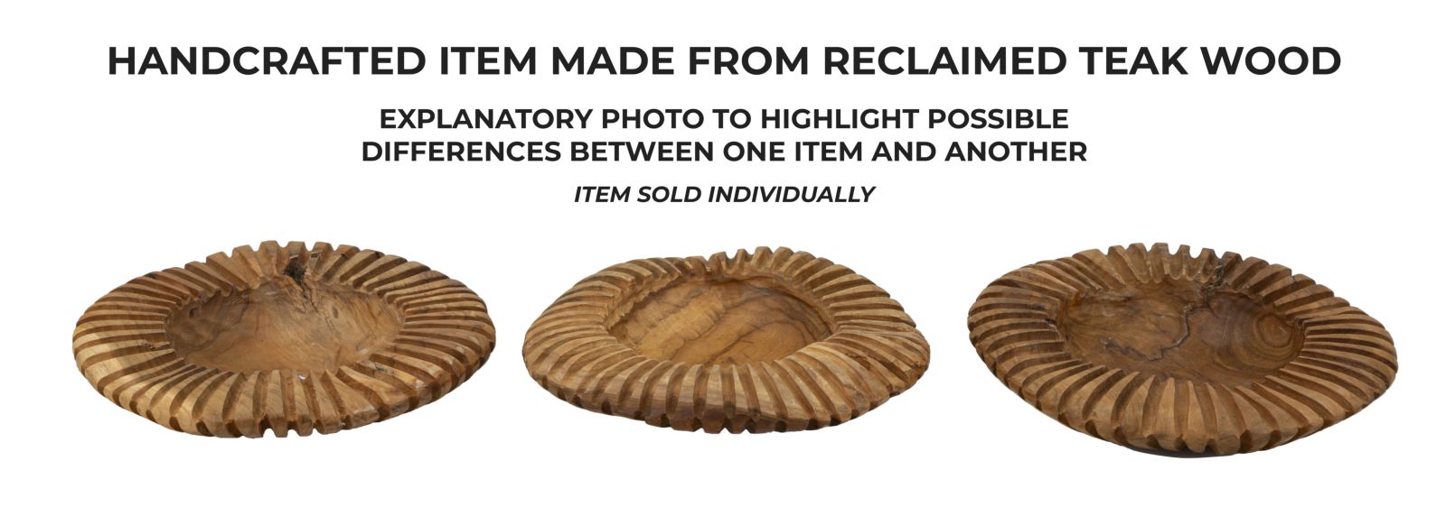 Dekoratívna misa S Tasche Geris Mauro Ferretti, drevo