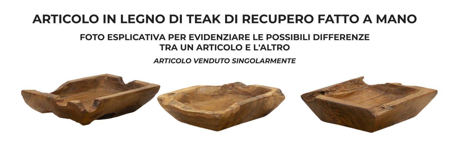 Dekoratívna misa S Tasche Kutak Mauro Ferretti, drevo