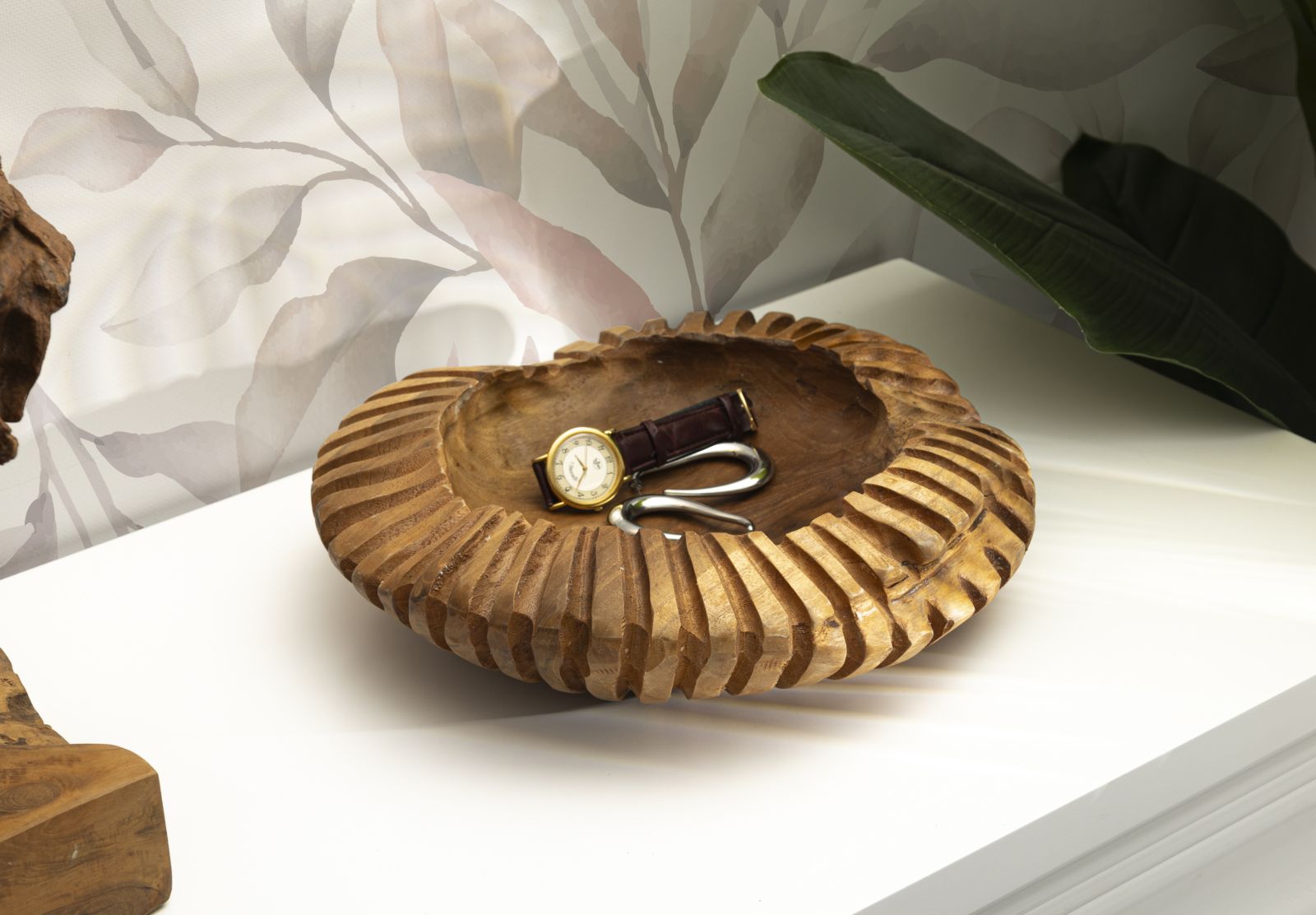 Dekoratívna misa S Tasche Geris Mauro Ferretti, drevo