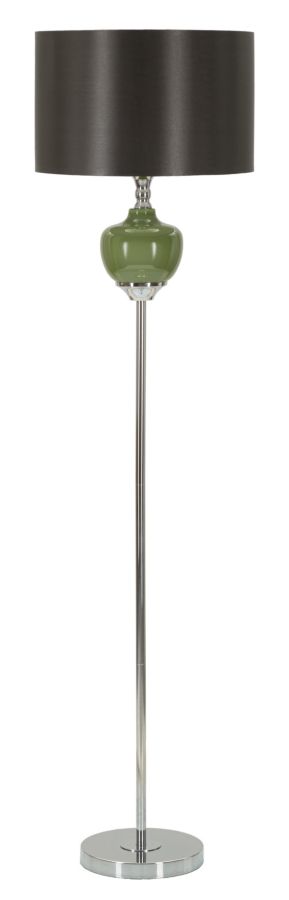 Stojanová lampa Eva One Mauro Ferretti, čierna/zelená/strieborná