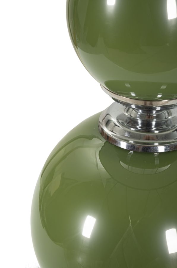 Stolová lampa Eva Two Mauro Ferretti, čierna/zelená