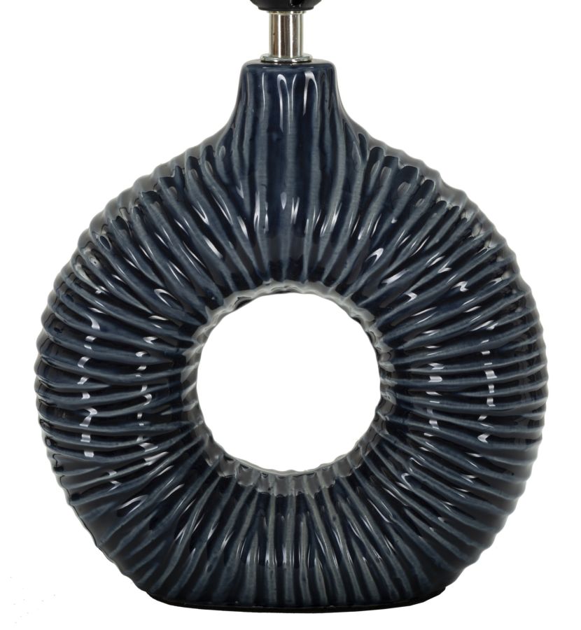 Stolová lampa Seta Blu Mauro Ferretti, modrá