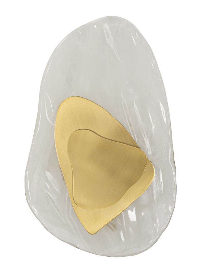 Dizajnová lampa Ocean Gold Mauro Ferretti, zlatá