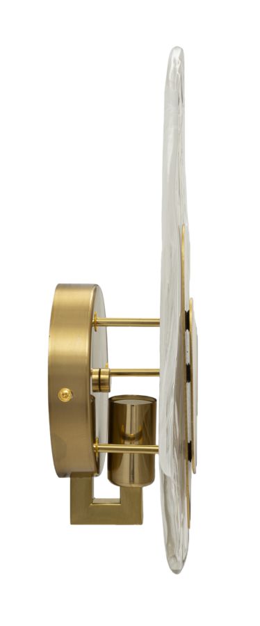 Dizajnová lampa Ocean Gold Mauro Ferretti, zlatá