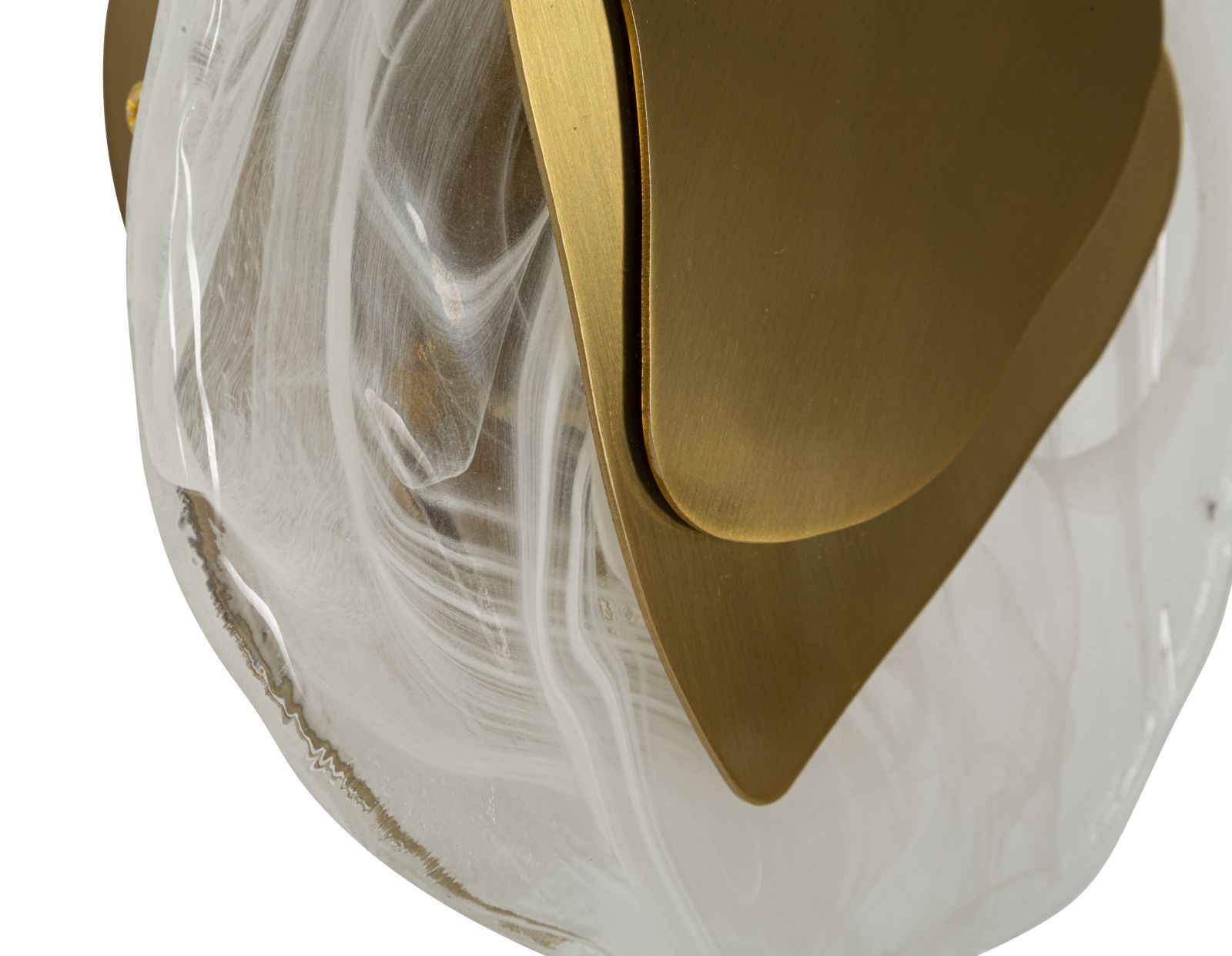 Dizajnová lampa Ocean Gold Mauro Ferretti, zlatá