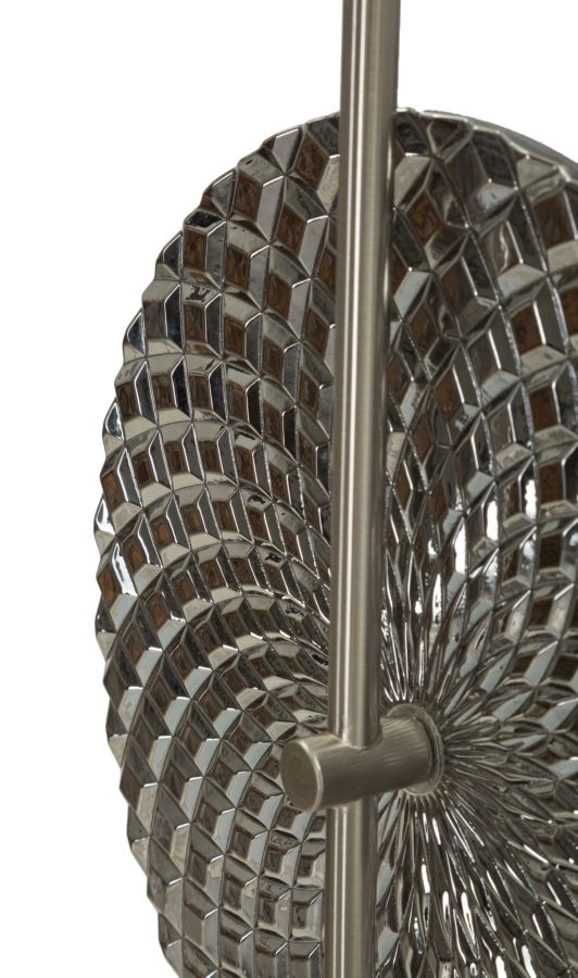 Dizajnová lampa Silvery Mauro Ferretti, strieborná