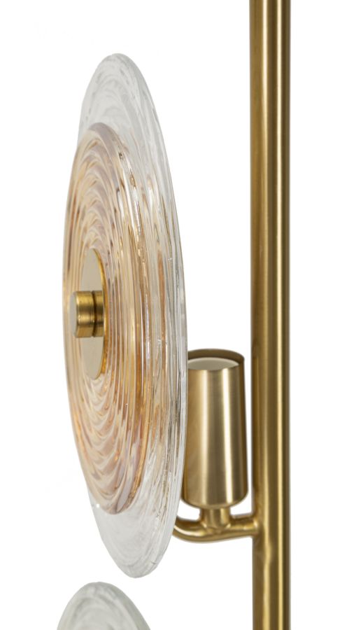 Stolová lampa Venice Mauro Ferretti, zlatá