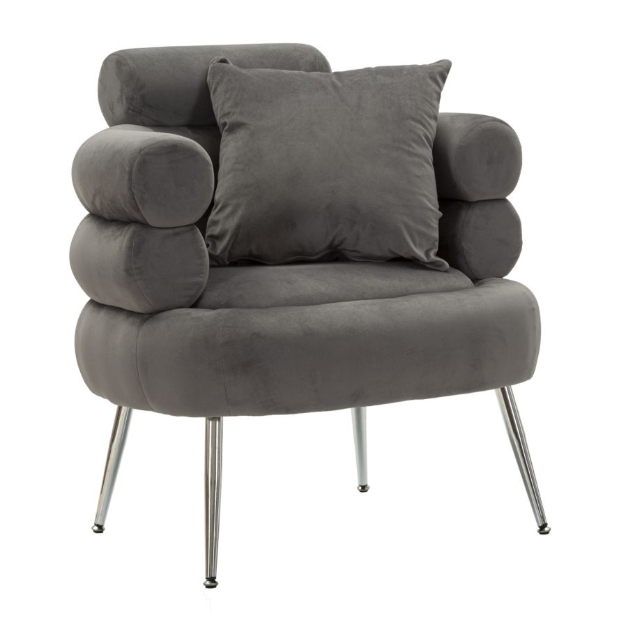 Kreslo Poltrona Silvery Plus Mauro Ferretti 78×68×85 cm