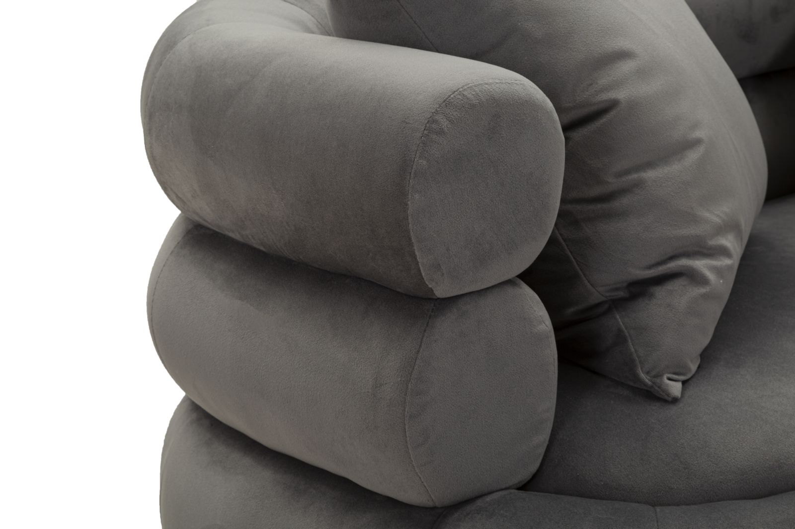 Dekoratívny doplnok Divanetto Silvery Plus Mauro Ferretti 133×68×69 cm