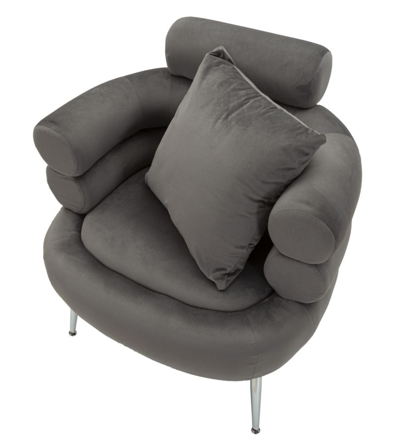 Kreslo Poltrona Silvery Plus Mauro Ferretti 78×68×85 cm