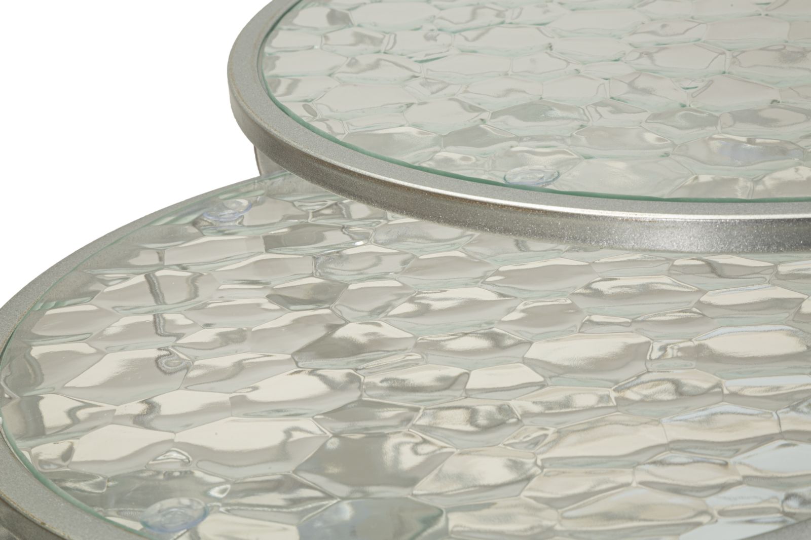 Dekoratívny doplnok Tavolinetti Noah Silver Mauro Ferretti Ø 70×45-47×54,5-36×50-28×45 cm