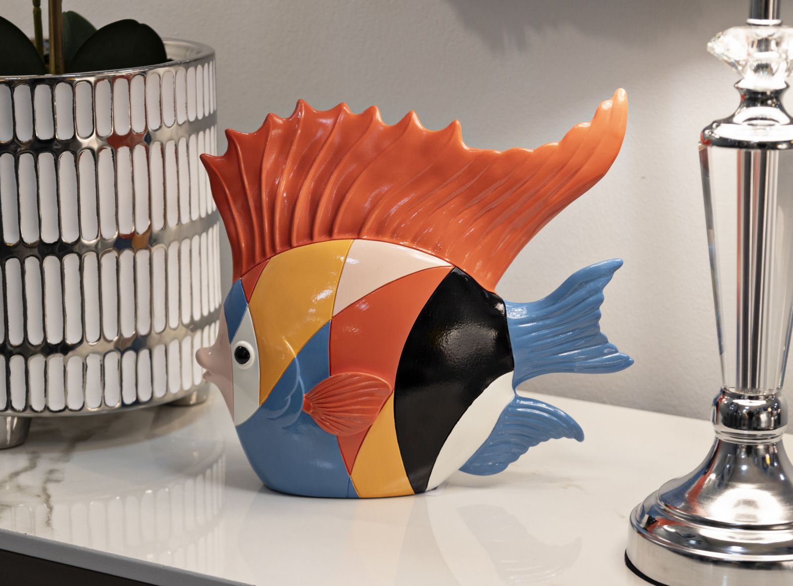 Dekoratívny doplnok Pesce Rubic Mauro Ferretti 28×8×25 cm