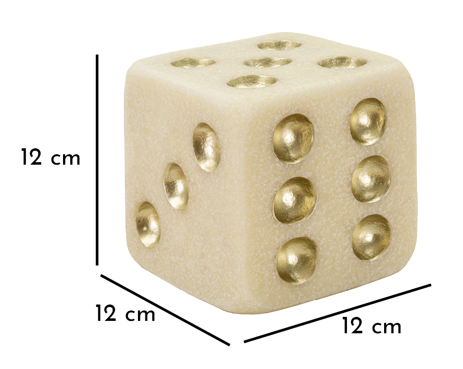 Dekoratívny doplnok Dado Quarzy Mauro Ferretti 12×12×12 cm