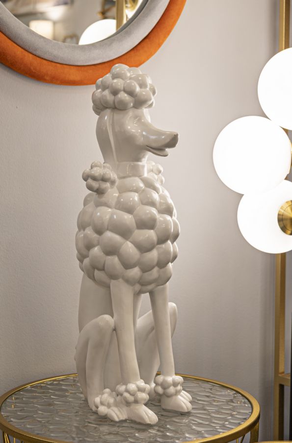 Dekoratívny doplnok Barboncino White Mauro Ferretti 20×26×61 cm