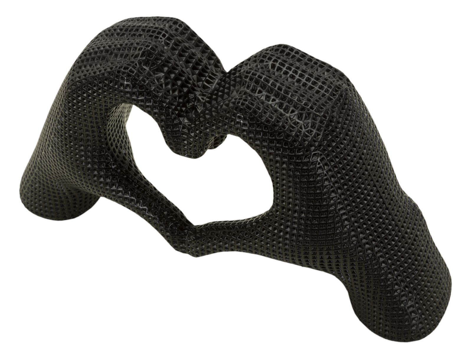 Dekoratívna socha Lover Black Mauro Ferretti, čierna