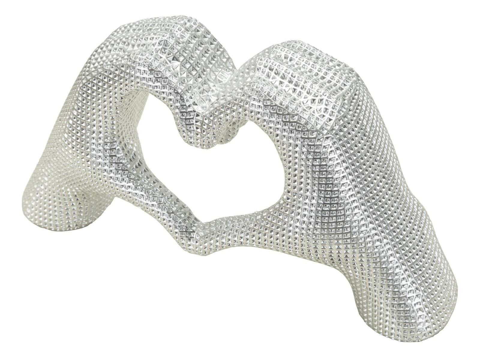 Dekoratívna socha Lover Silver Mauro Ferretti, strieborná