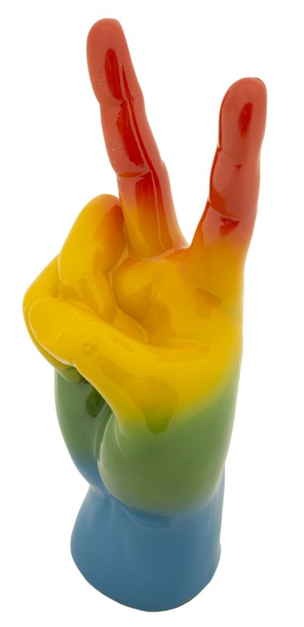 Dekoratívny doplnok Mano Rainbow Vittoria Mauro Ferretti 16×13×36,5 cm