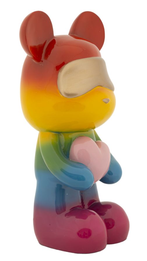 Dekoratívny doplnok Orsetto Rainbow Piedi Mauro Ferretti 22,5×17,5×42,5 cm