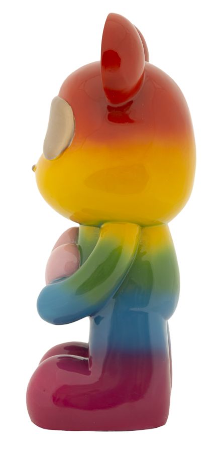 Dekoratívny doplnok Orsetto Rainbow Piedi Mauro Ferretti 22,5×17,5×42,5 cm