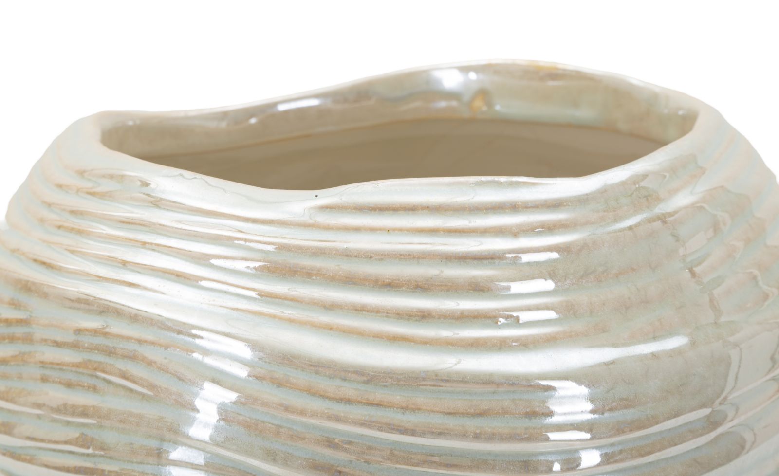 Dekoratívna váza Perly Round Mauro Ferretti, perlová