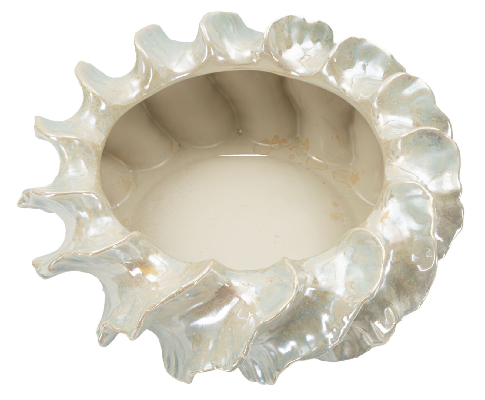 Dekoratívny doplnok Cachepot Perly Mauro Ferretti Ø 43×16 cm