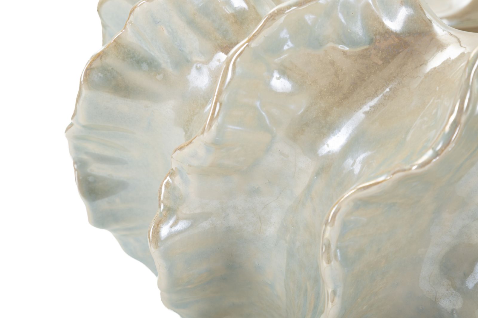 Dekoratívny doplnok Cachepot Perly Mauro Ferretti Ø 43×16 cm