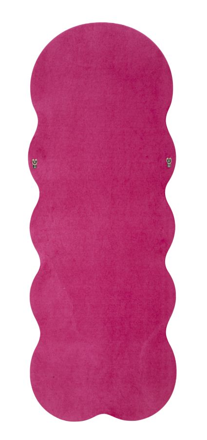 Zrkadlo Miki Velluto Fuxia Mauro Ferretti, ružové