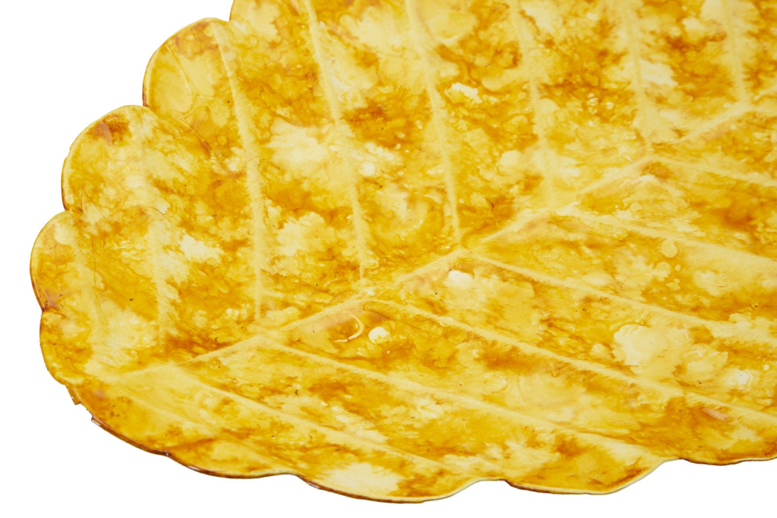 Dekoratívny podnos S Tasche Drop Mauro Ferretti, žltý