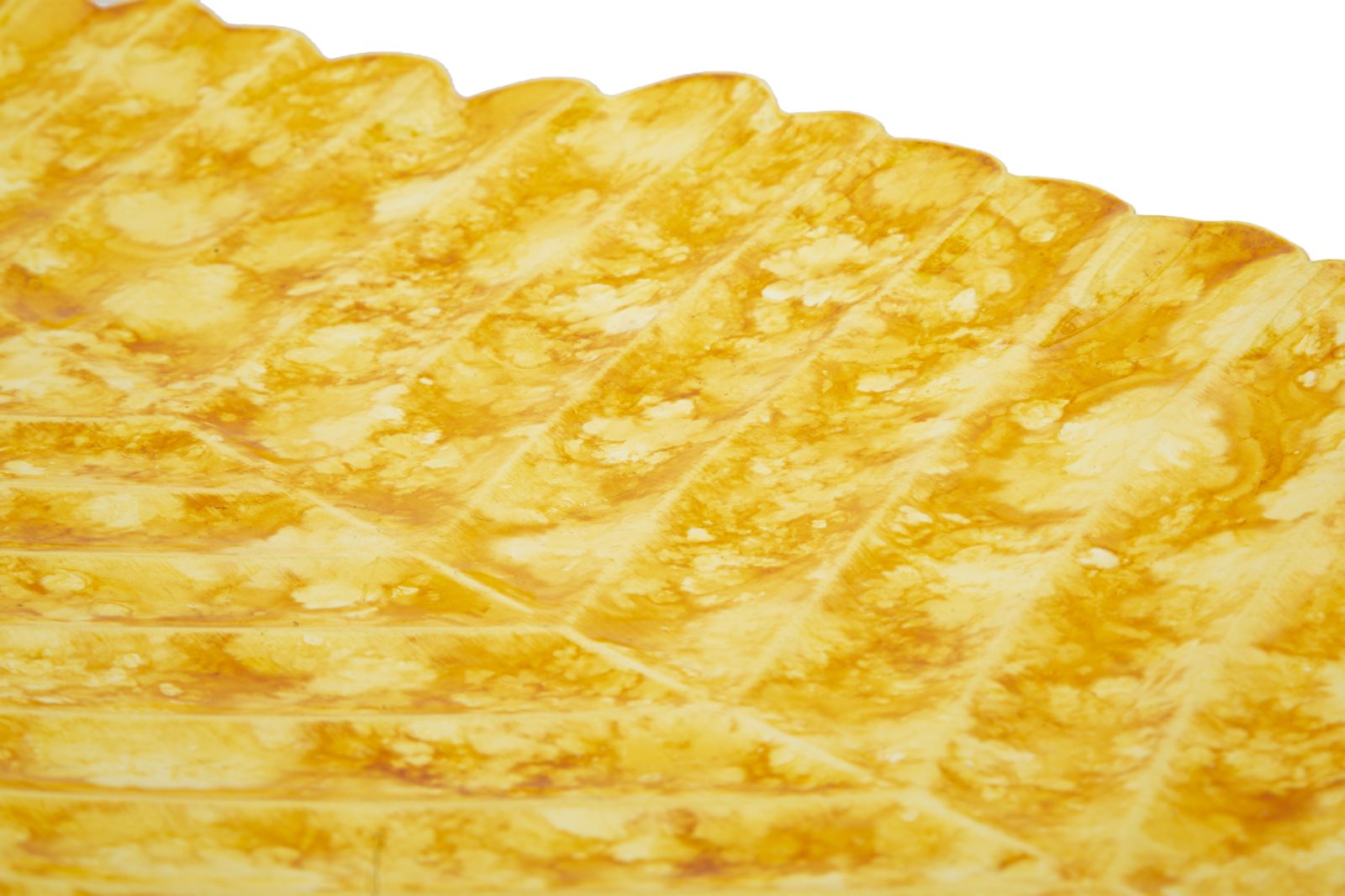 Dekoratívny podnos S Tasche Drop Mauro Ferretti, žltý