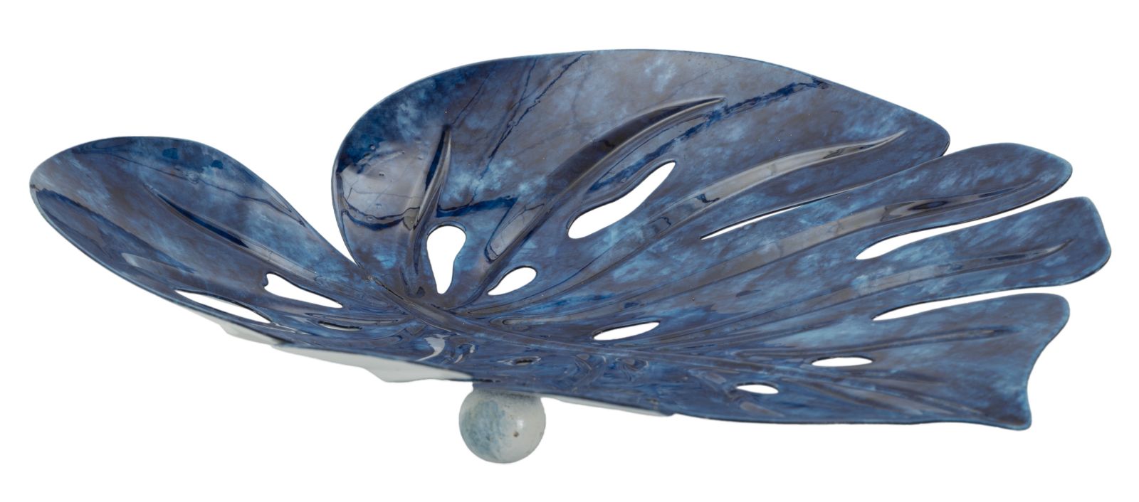 Dekoratívny podnos S Tasche Drop Mauro Ferretti, modrý