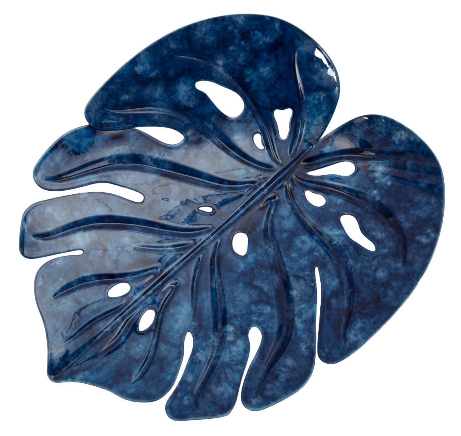 Dekoratívny podnos S Tasche Drop Mauro Ferretti, modrý