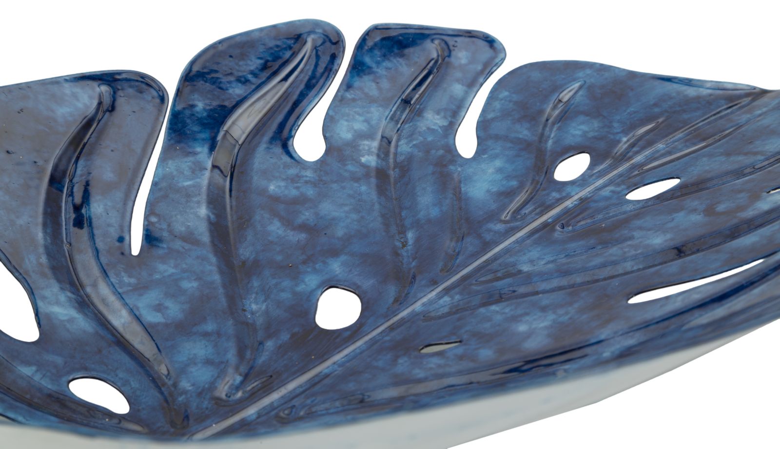 Dekoratívny podnos S Tasche Drop Mauro Ferretti, modrý