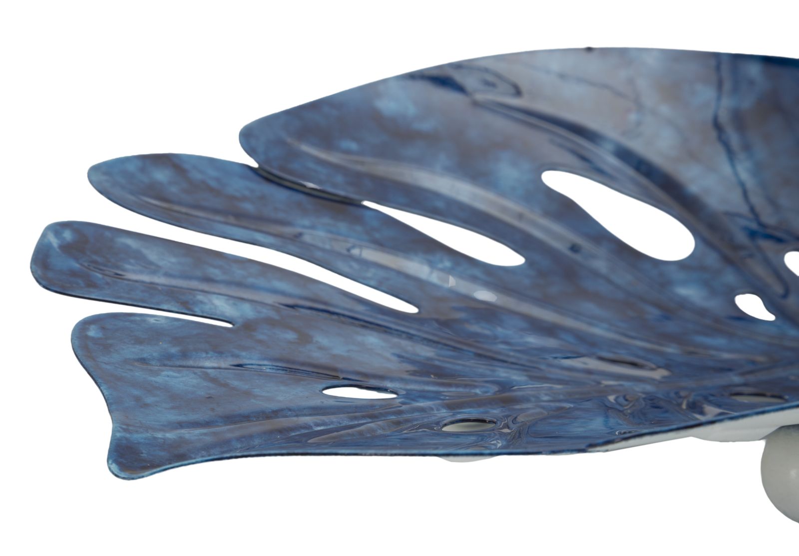 Dekoratívny podnos S Tasche Drop Mauro Ferretti, modrý