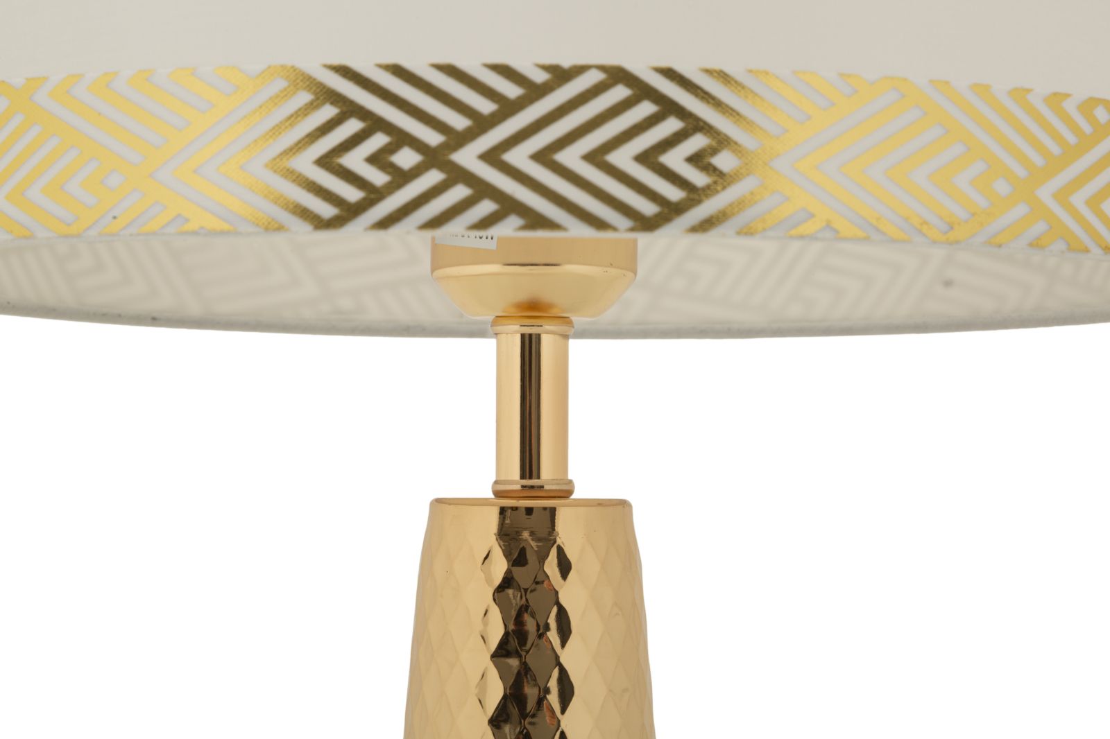 Stolová lampa Tower Oro Mauro Ferretti, biela/zlatá