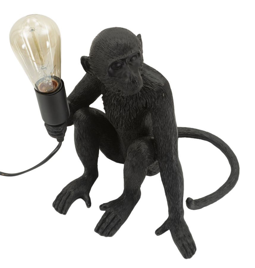 Stolová lampa Monkey Seduta Nero Mauro Ferretti, čierna